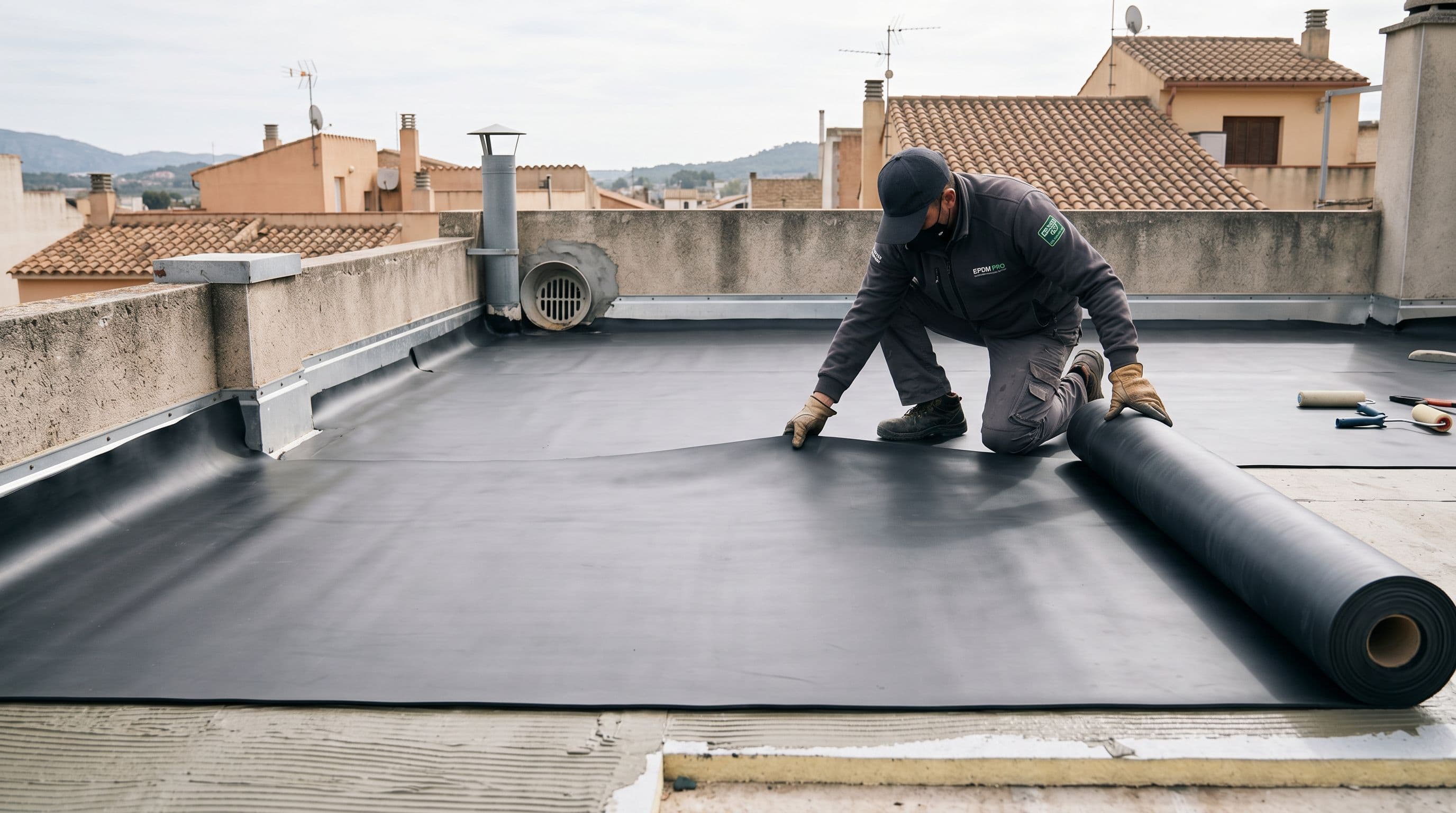 Precio de instalar lámina EPDM en 2026
