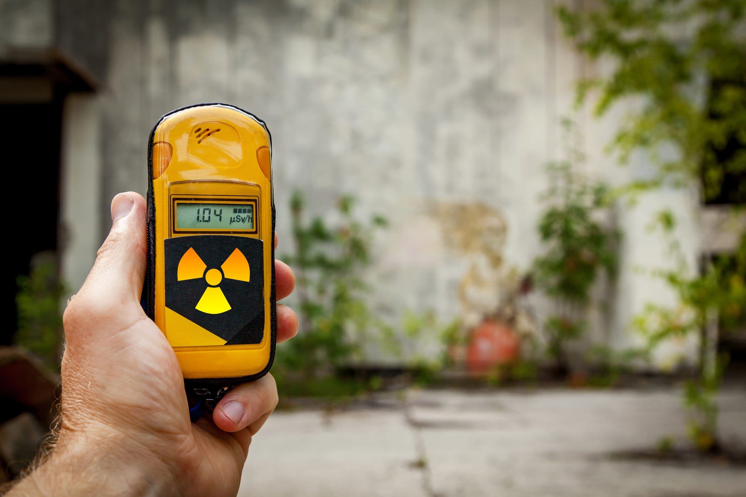 medidor de gas radón